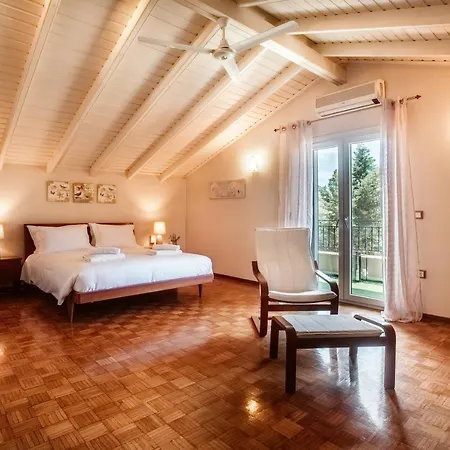 ヴィラ Butterfly - Private With Private Heated Pool And Private Facilities Alepou
